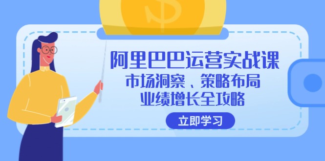 （12385期）阿里巴巴运营实战课：市场洞察、策略布局、业绩增长全攻略-挖财365-我的时光笔记