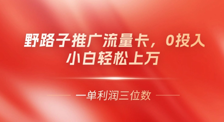 歪门邪道营销推广上网卡，一单利润几百，0资金投入，新手轻轻松松过万-中创网_分享中创网创业资讯_最新网络项目资源-挖财365-我的时光笔记